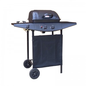 CE aprobare cărucior simplu în aer liber LGP gaz BBQ grill